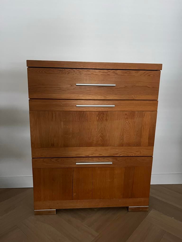 Wooden storage cabinet / shoe cabinet - good condition, Ophalen, Gebruikt