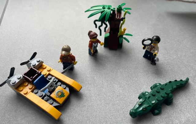 Lego City jungleset 60157, Ophalen of Verzenden, Gebruikt, Complete set, Lego