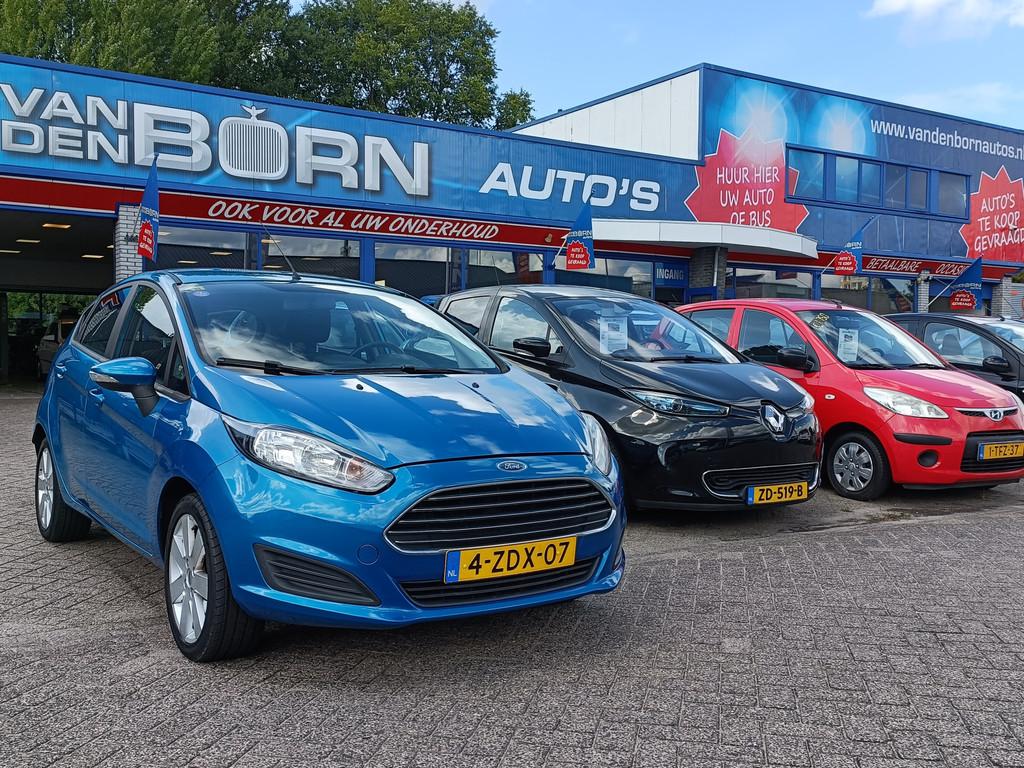 Ford Fiesta 1.0 Style Trekhaak 16'' L.M.V Nw APK (bj 2015), Voorwielaandrijving, Euro 5, Stof, Blauw