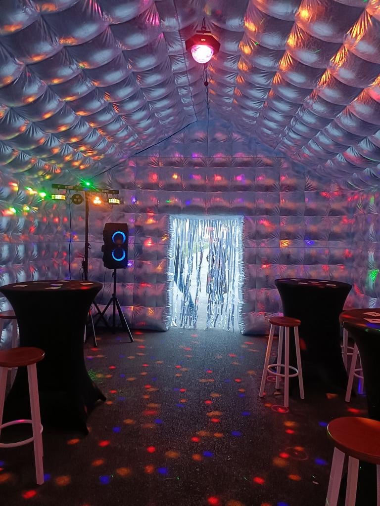 Opblaasbare partytenten te huur, Hobby en Vrije tijd, Feestartikelen | Verhuur, Ophalen, Verjaardag