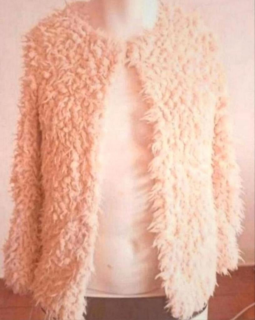 Crème bodywarmer H&M Divided maat 36, Kleding | Dames, Bodywarmers, Beige, H&M Divided, Ophalen of Verzenden, Zo goed als nieuw