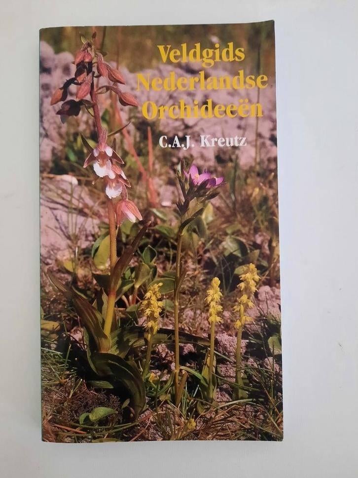Veldgids Nederlandse orchideeën . C.A.J. Kreutz, Ophalen of Verzenden, Zo goed als nieuw, Bloemen, Planten en Bomen, C.A.J. Kreutz