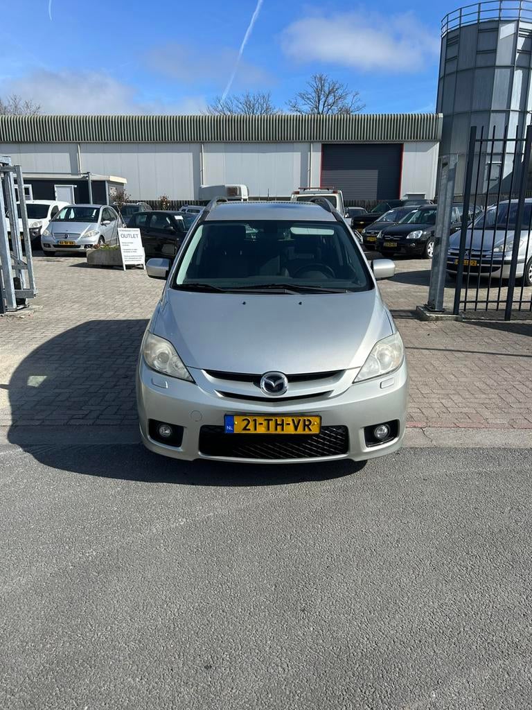 Mazda 5 2.0 2006 Beige 7 persoons, Voorwielaandrijving, 145 pk, Stof, Zwart