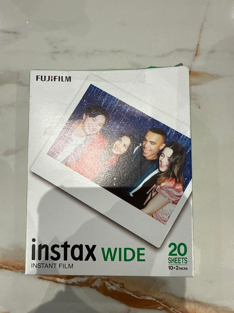 Fujifilm Instax Wide Instant Film - 20 stuks, Ophalen of Verzenden, Nieuw