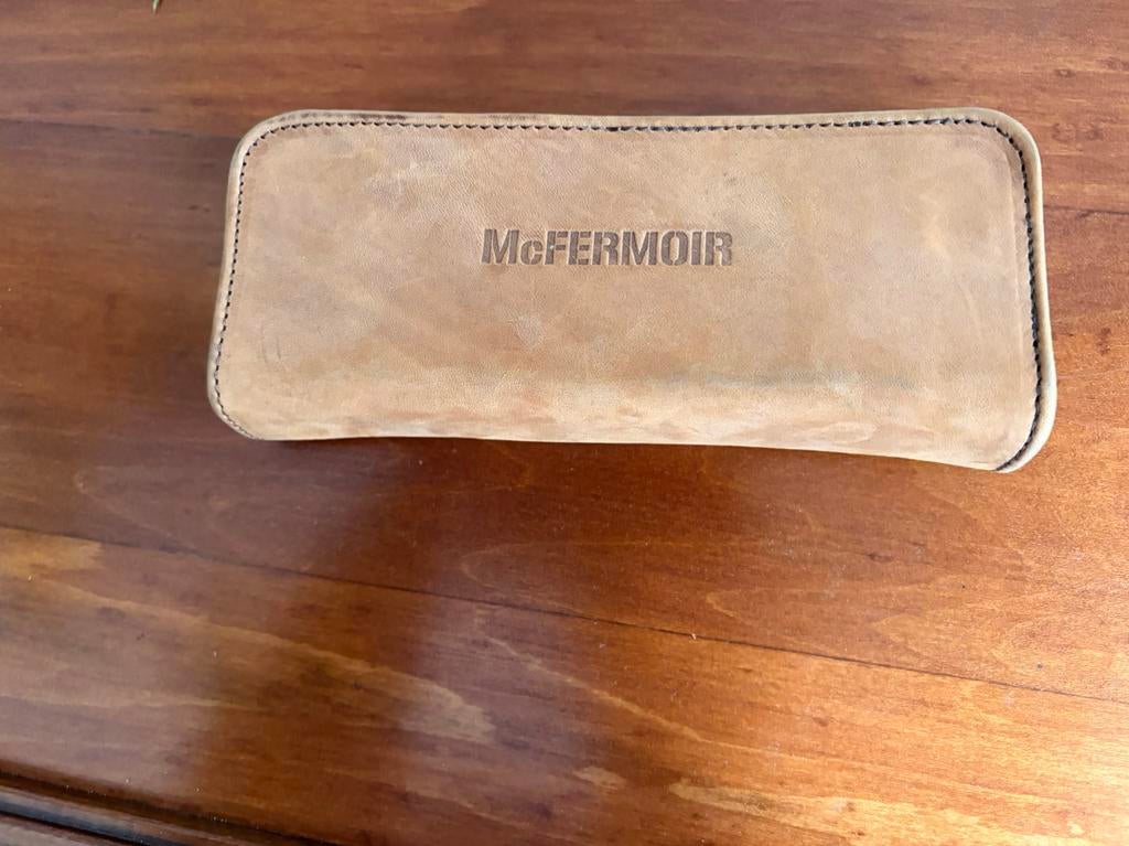 McFERMOIR leder etui voor ampullen, Ophalen of Verzenden, Zo goed als nieuw