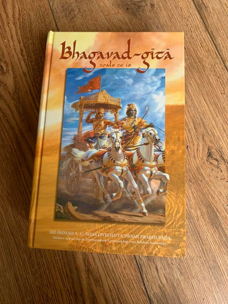 Bhagavad-Gita Zoals Ze Is-A.C Bhaktivedanta Swami Prabhupada, Boeken, Ophalen of Verzenden, Zo goed als nieuw, Spiritualiteit algemeen