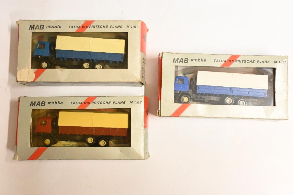 MAB mobile tatra 815 vrachtwagen DDR oost duitsland, Hobby en Vrije tijd, Ophalen of Verzenden, Zo goed als nieuw, Bus of Vrachtwagen