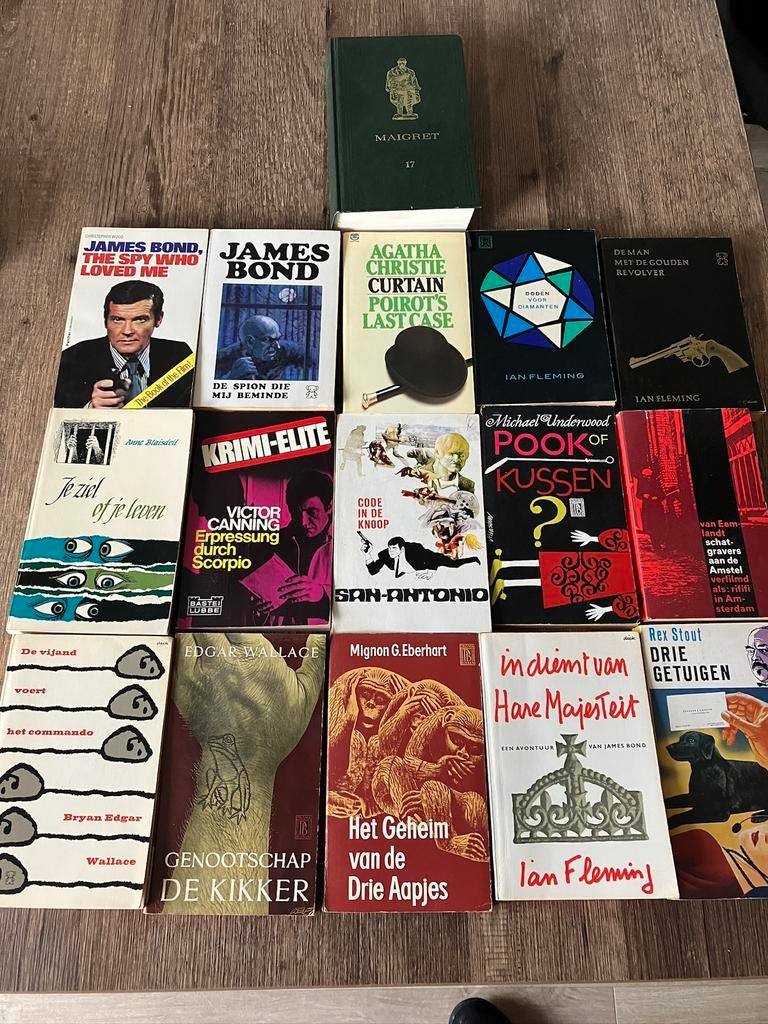 Detective boekjes, Ophalen, Gelezen