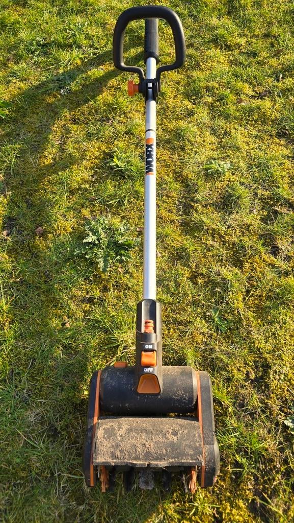 Worx Accu Oppervlakteborstel 4-in-1 Multibrush 20V, Ophalen, Zo goed als nieuw, Worx