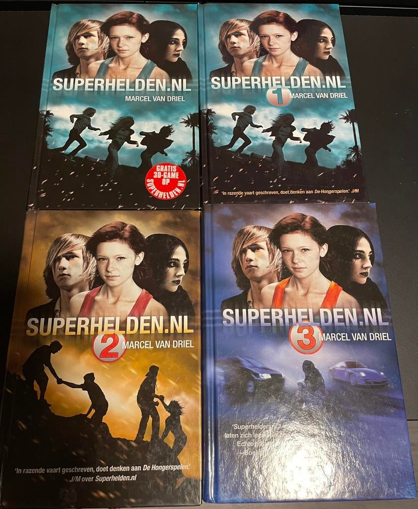 Superhelden nl Deel S-1-2-3, Ophalen of Verzenden, Zo goed als nieuw