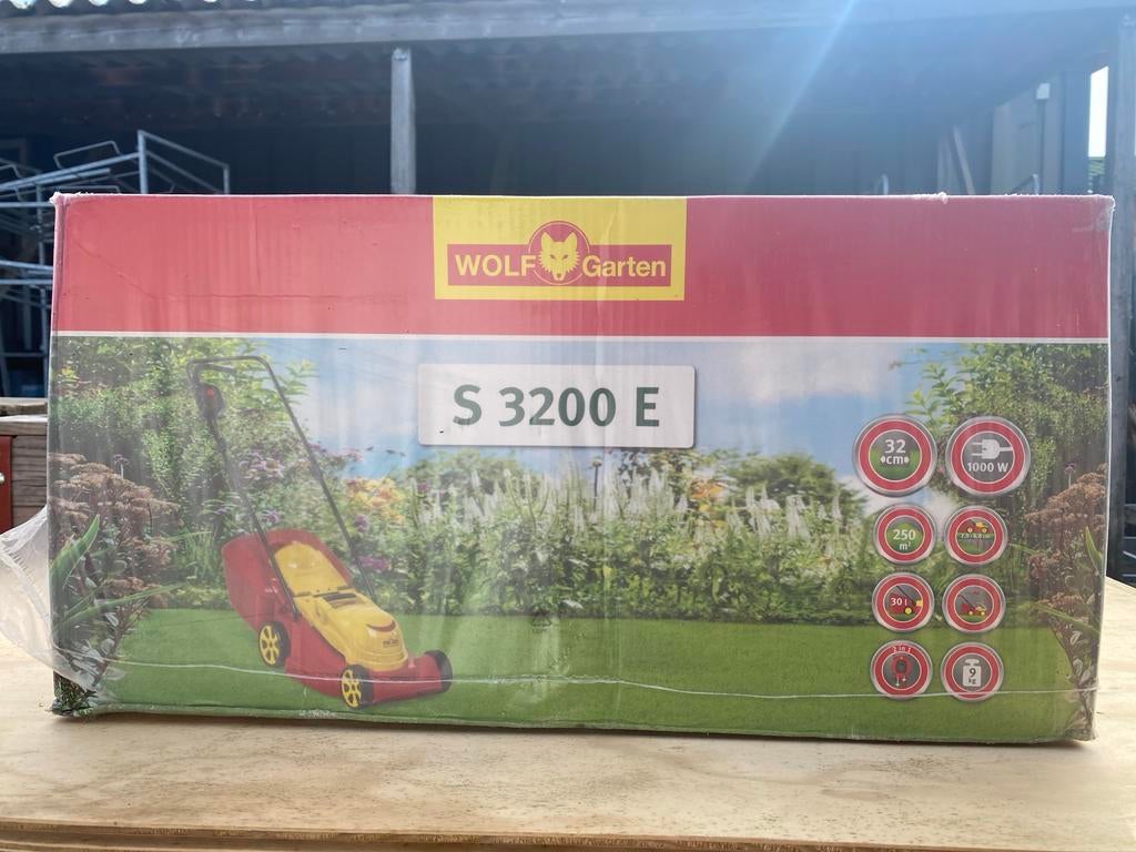 WOLF Garten S 3200 E grasmaaier nieuw, Cirkelmaaier, Elektrische grasmaaier, Nieuw, Ophalen of Verzenden