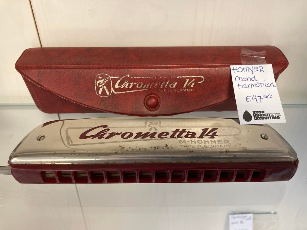 Mondharmonica Hohner, Ophalen, Gebruikt, Overige typen, Chromatisch