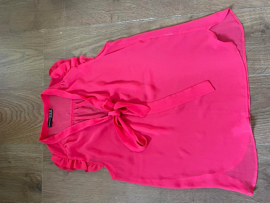 Blouse, Ophalen, Zo goed als nieuw, Maat 36 (S), Korte mouw