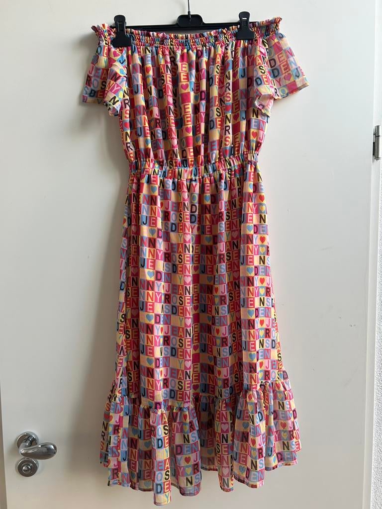 DENNY ROSE offshoulder jurk mt 38, Maat 38/40 (M), Italie, -, Verzenden