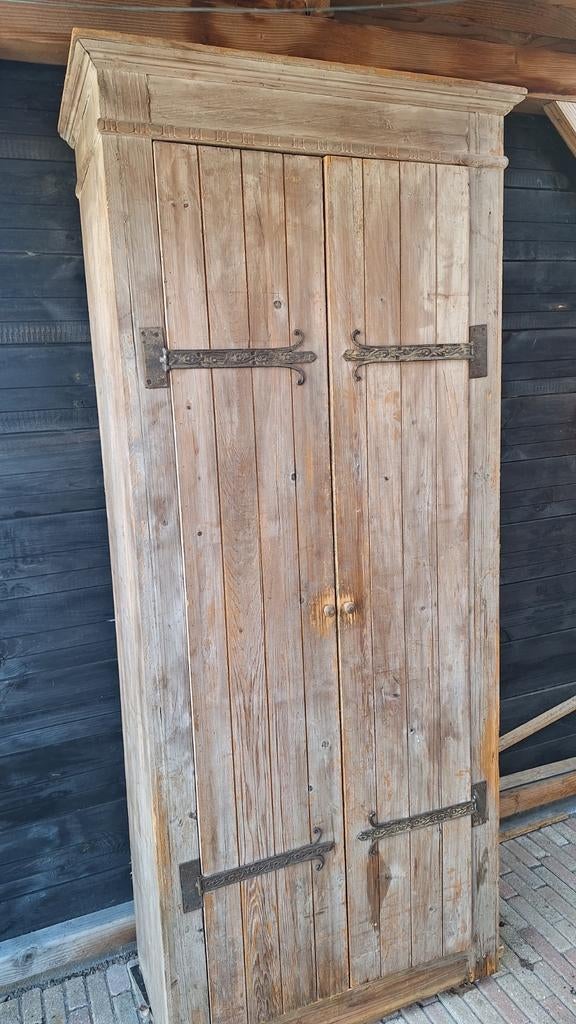 Brocante kast, Ophalen of Verzenden, Binnendeur, Minder dan 200 cm