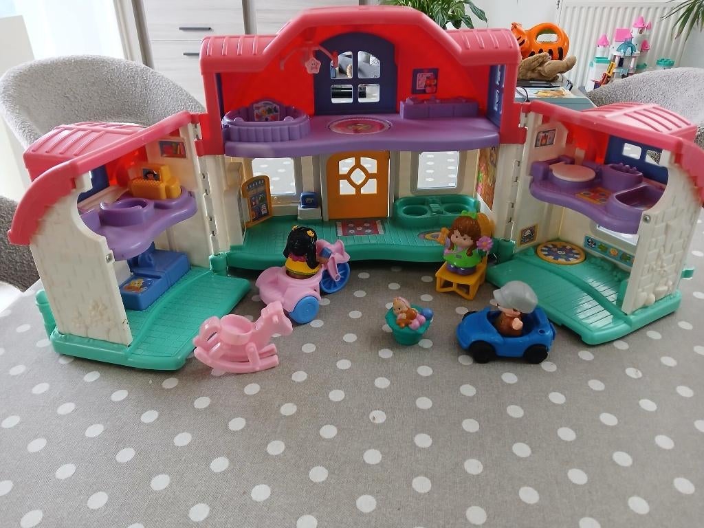 little people poppenhuis, Kinderen en Baby's, Speelgoed | Poppenhuizen, Ophalen, Gebruikt, Poppenhuis