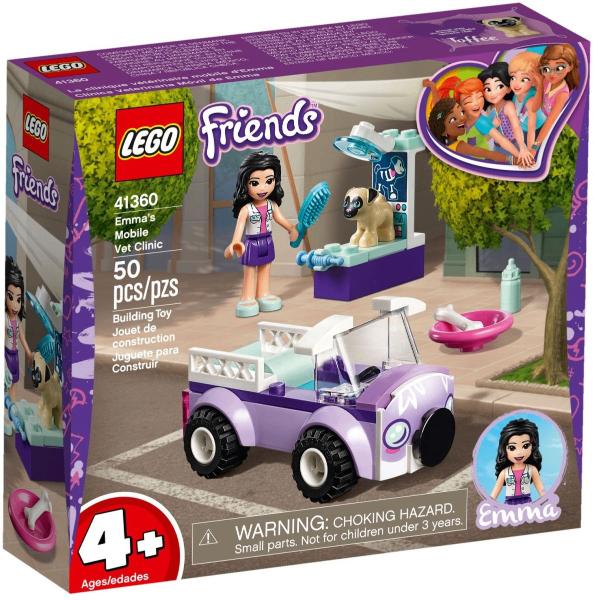 Lego Friends 41360 Emma's mobiele dierenkliniek, Lego, Nieuw, Friends, Ophalen of Verzenden