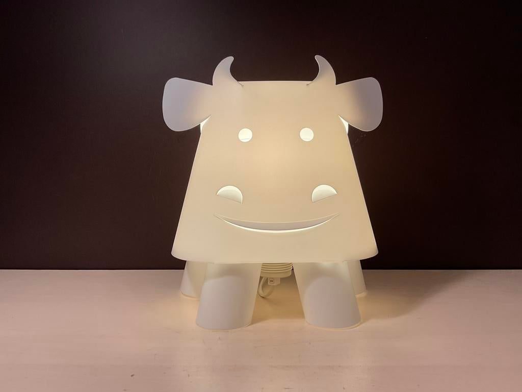 Italiaanse design lamp, Koe lamp, kinderkamer lamp, Ophalen of Verzenden, Zo goed als nieuw, Lamp