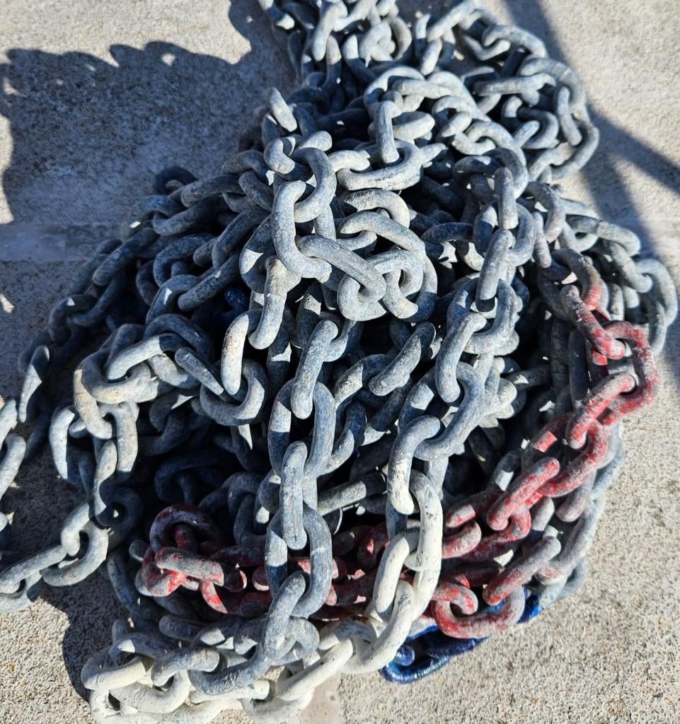Ankerketting 10mm, Watersport en Boten, Bootonderdelen, Ophalen, Gebruikt, Ankeren en Afmeren, Zeilboot of Motorboot