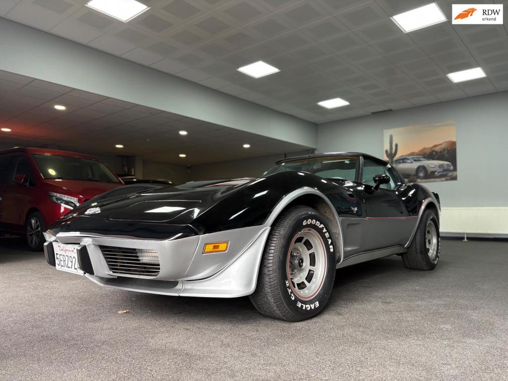 Chevrolet USA Corvette C3 Pace car, Achterwielaandrijving, Gebruikt, Zwart, Bedrijf