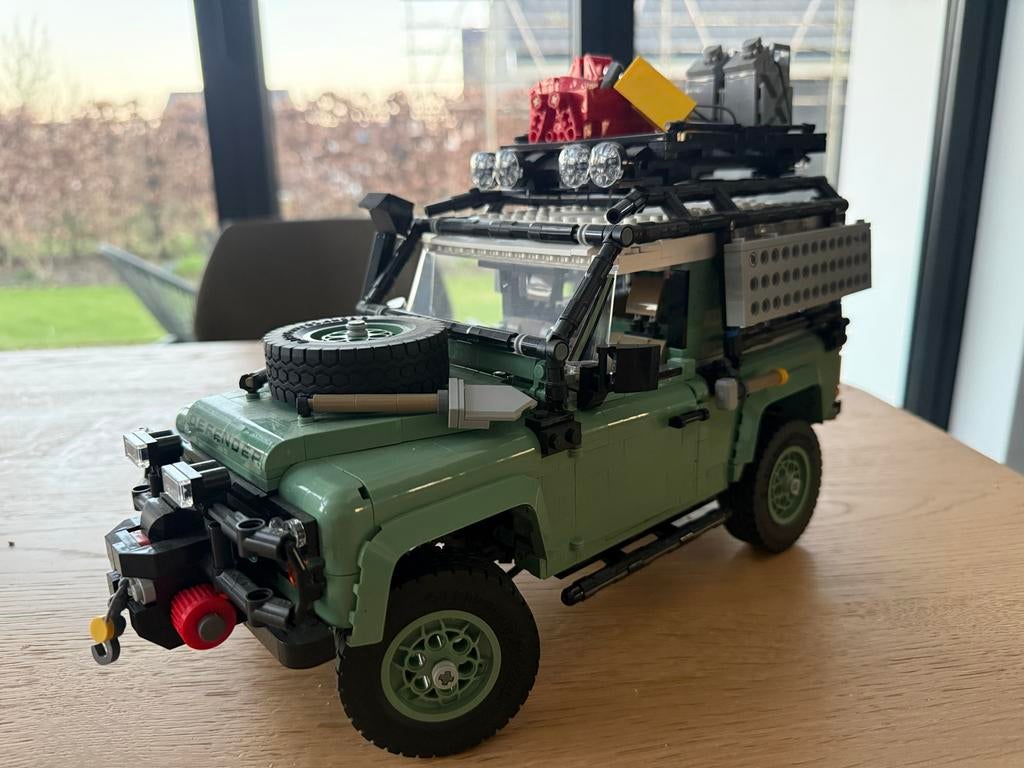 LEGO Icons Land Rover Classic Defender 90 #10317, Ophalen of Verzenden, Zo goed als nieuw