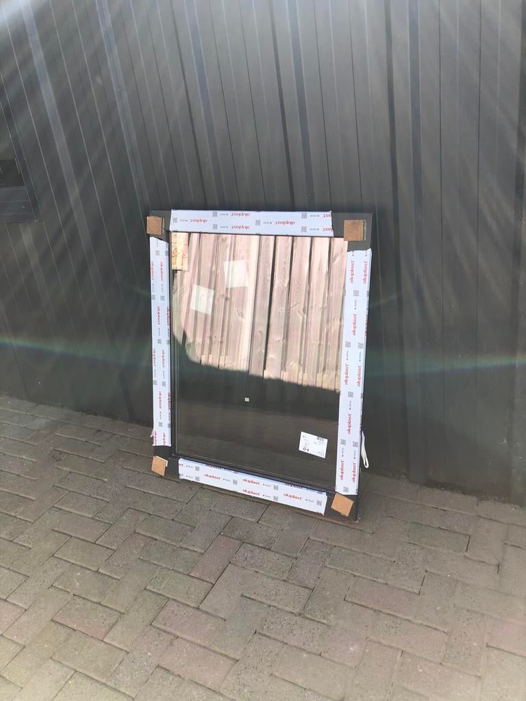 Kunstof kozijnen 7x, Doe-het-zelf en Verbouw, Kozijnen en Schuifpuien, Ophalen of Verzenden, Kunststof, 75 tot 150 cm, Raamkozijn