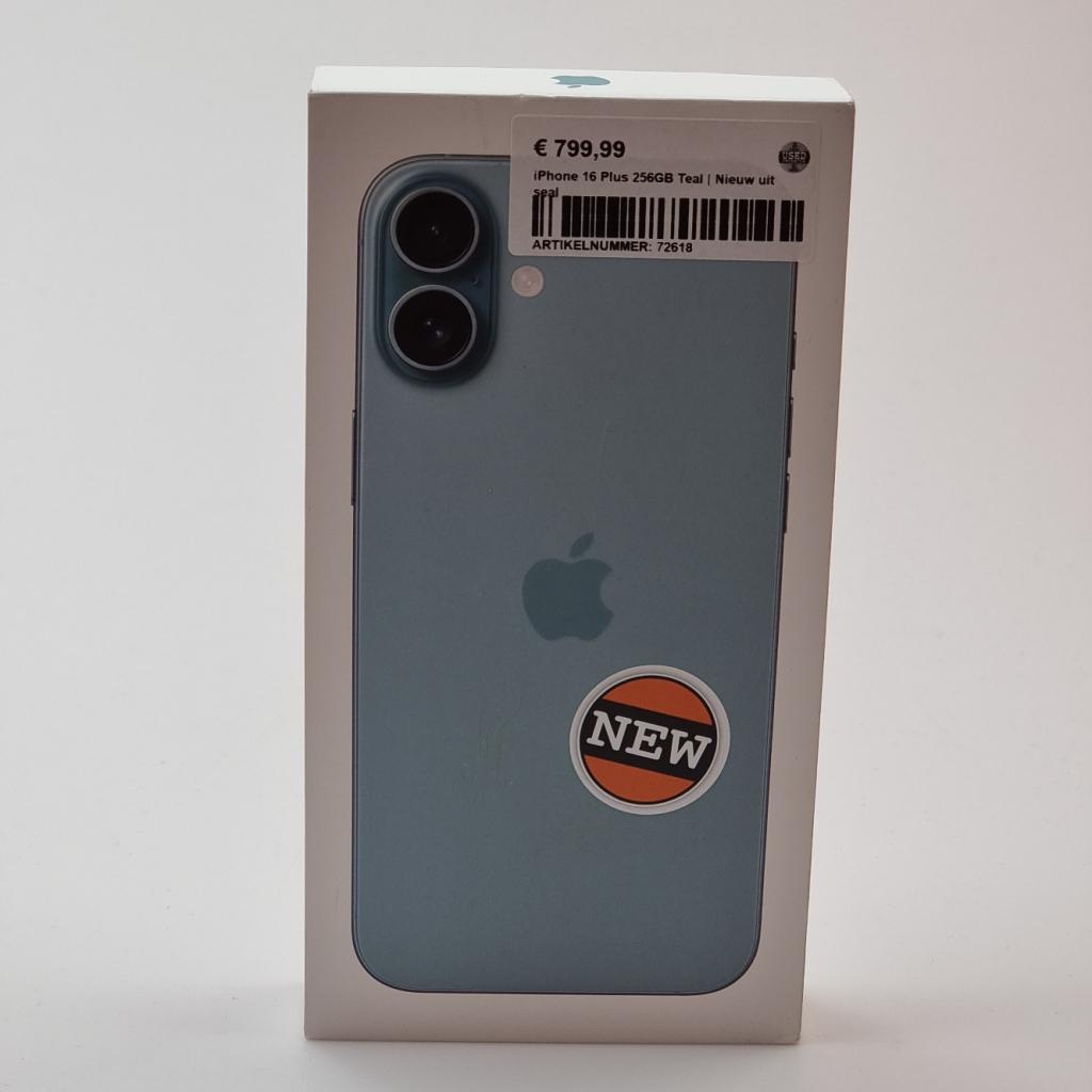 iPhone 16 Plus 256GB Teal | Nieuw uit seal, Apple, Nieuw, Support@apple.com, One Apple Park Way
Cupertino, CA 95014
United States