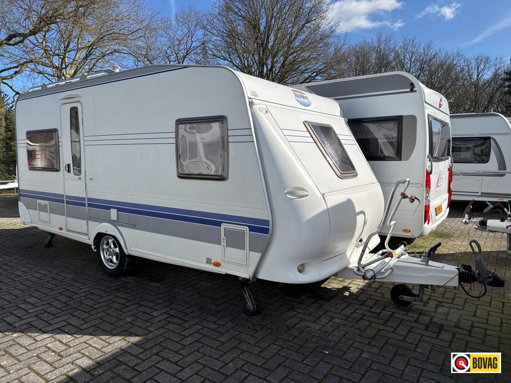 Hobby De Luxe 460 UFE Mover/Voortent/Fietsdr., Rondzit, Hobby, Bedrijf, Overige typen