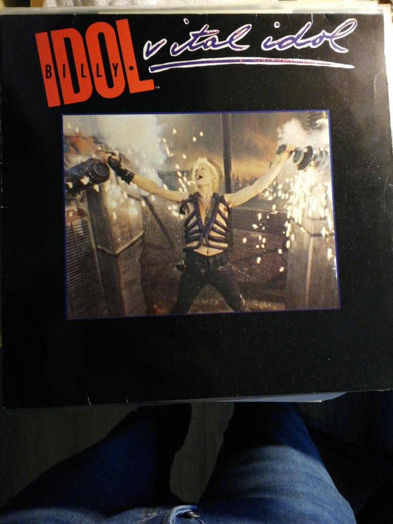 Billy Idol - Vital Idol LP (1985), Ophalen of Verzenden, Gebruikt, 12 inch