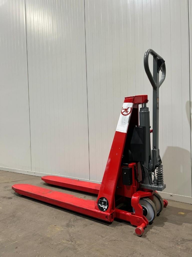 Schaarlift elektrisch - pompwagen - palletwagen - 2021., Ophalen, Gebruikt