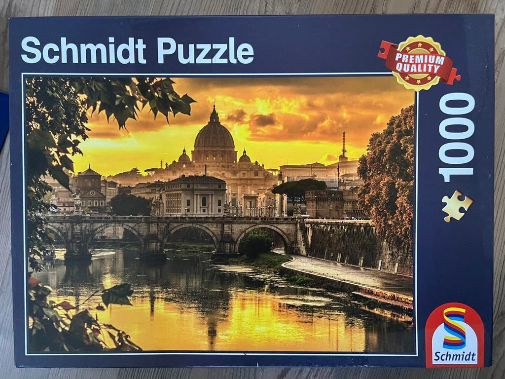Schmidt puzzel, Ophalen, 500 t/m 1500 stukjes, Zo goed als nieuw
