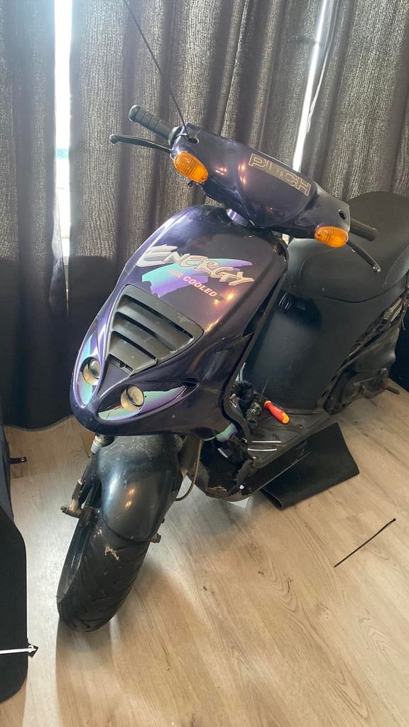 Piaggio nrg energy, Fietsen en Brommers, Scooters | Piaggio, Gebruikt, NRG, Maximaal 45 km/u, Tweetakt, Ophalen of Verzenden
