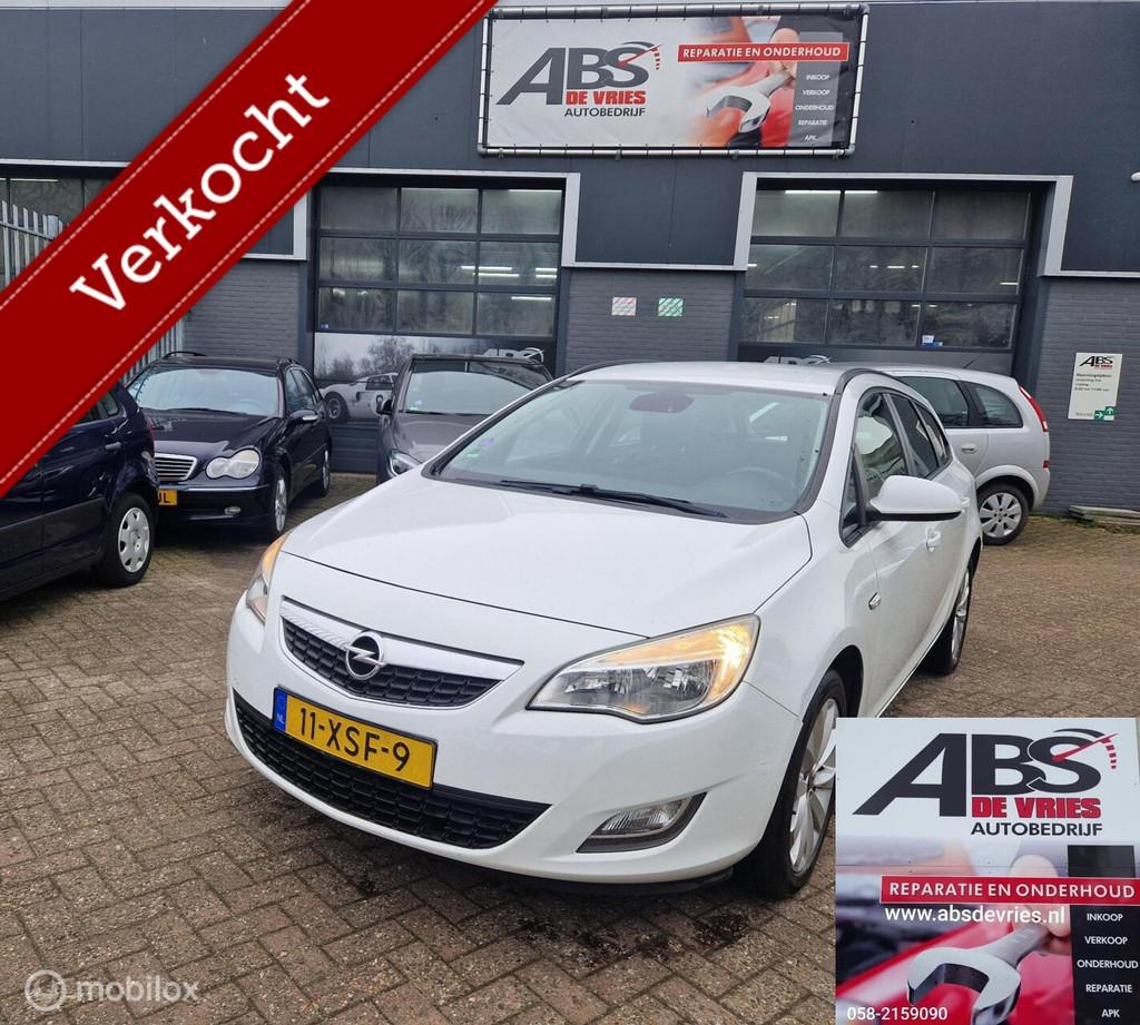 Opel Astra Sports Tourer 1.4 Anniversary Edition, Voorwielaandrijving, Euro 5, 101 pk, Gebruikt