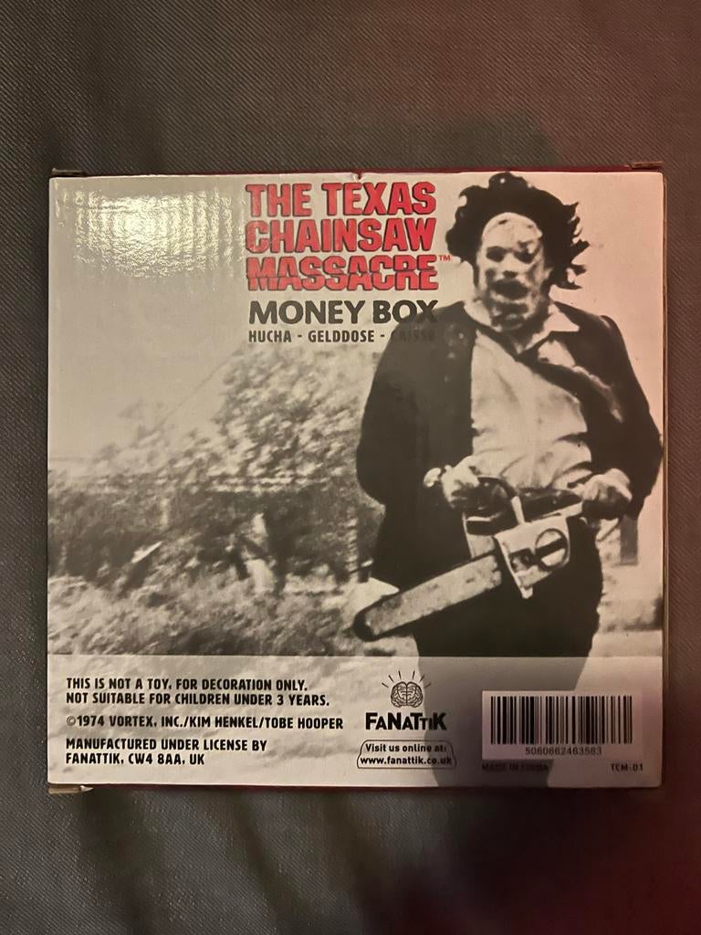 The Texas Chainsaw Massacre Money Box - Leatherface, Ophalen, Zo goed als nieuw, Film, Gebruiksvoorwerp