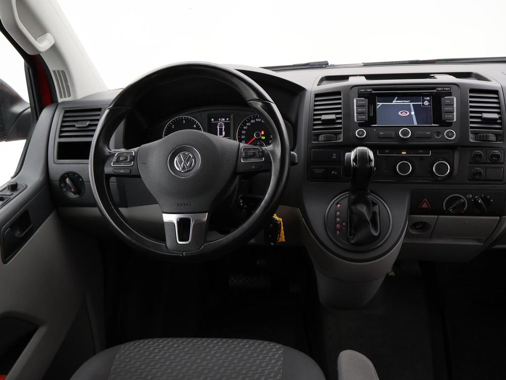 Volkswagen Transporter Kombi 2.0 TDI 140 PK DSG AUT. 8-PERS., Euro 5, Stof, Gebruikt, 2500 kg