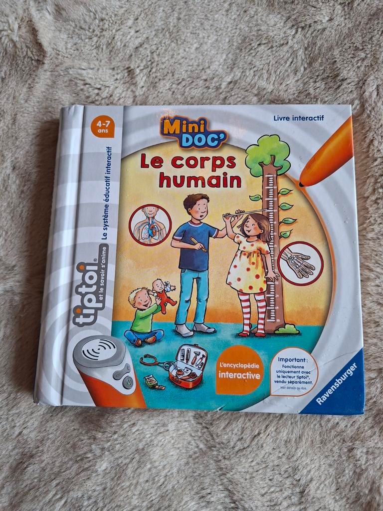 Tiptoi Mini DOC: Le corps humain (nieuw zonder pen), Ophalen of Verzenden