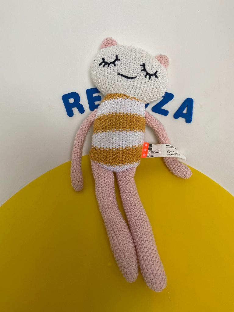 717 hema poes poesje gestreept, Ophalen of Verzenden, Zo goed als nieuw