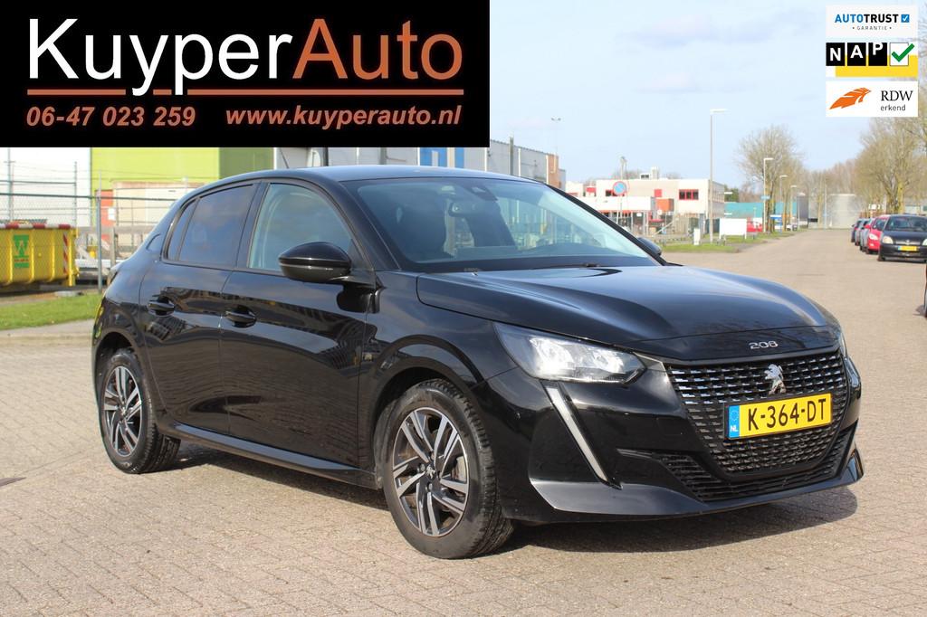 Peugeot 208 1.2 PureTech Blue Lease Allure ned auto km nap, Voorwielaandrijving, 101 pk, Gebruikt, Euro 6