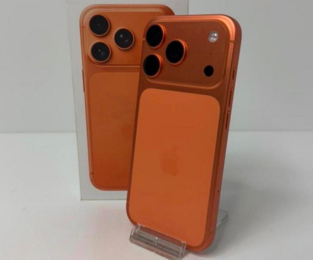 iPhone 17 Pro Max 256 GB Oranje - Zo goed als nieuw, Telecommunicatie, Mobiele telefoons | Apple iPhone, 256 GB, Ophalen of Verzenden