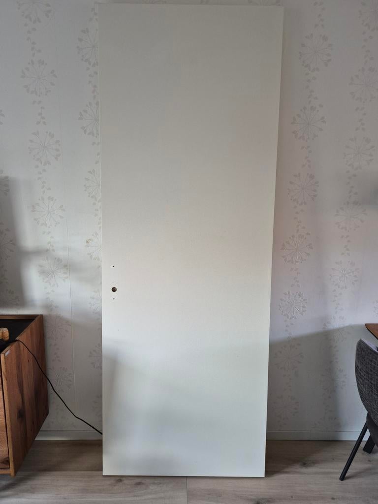 Binnendeur of kastdeur opdek 83x231, Doe-het-zelf en Verbouw, Deuren en Horren, Ophalen, Gebruikt, 80 tot 100 cm, 215 cm of meer