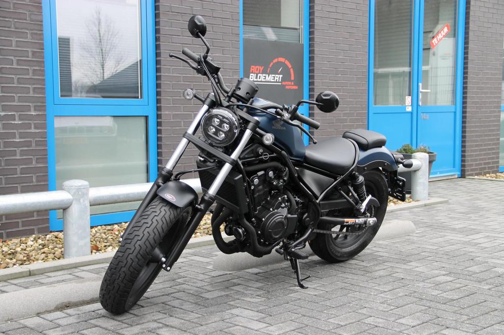 Honda CMX 500 Rebel 2021 NIEUWSTAAT A2 Blauw
