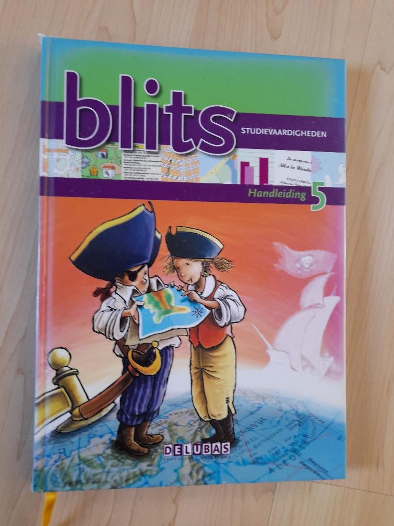 BLITS HANDLEIDING STUDIEVAARDIGHEDEN GROEP 5, Ophalen of Verzenden, Zo goed als nieuw, Overige niveaus, Nederlands