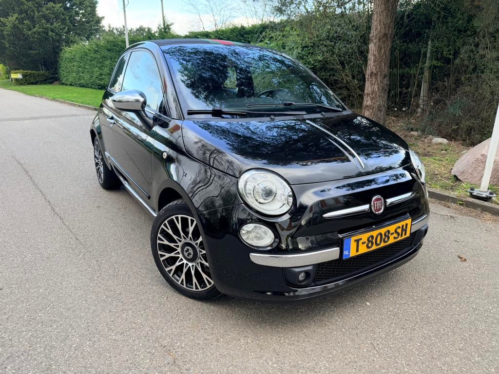 Fiat 500C 0.9 85pk Turbo Twinair Xenon/Leder/Clima/Cabrio/, Cabriolet, Leder, Bedrijf, Handgeschakeld
