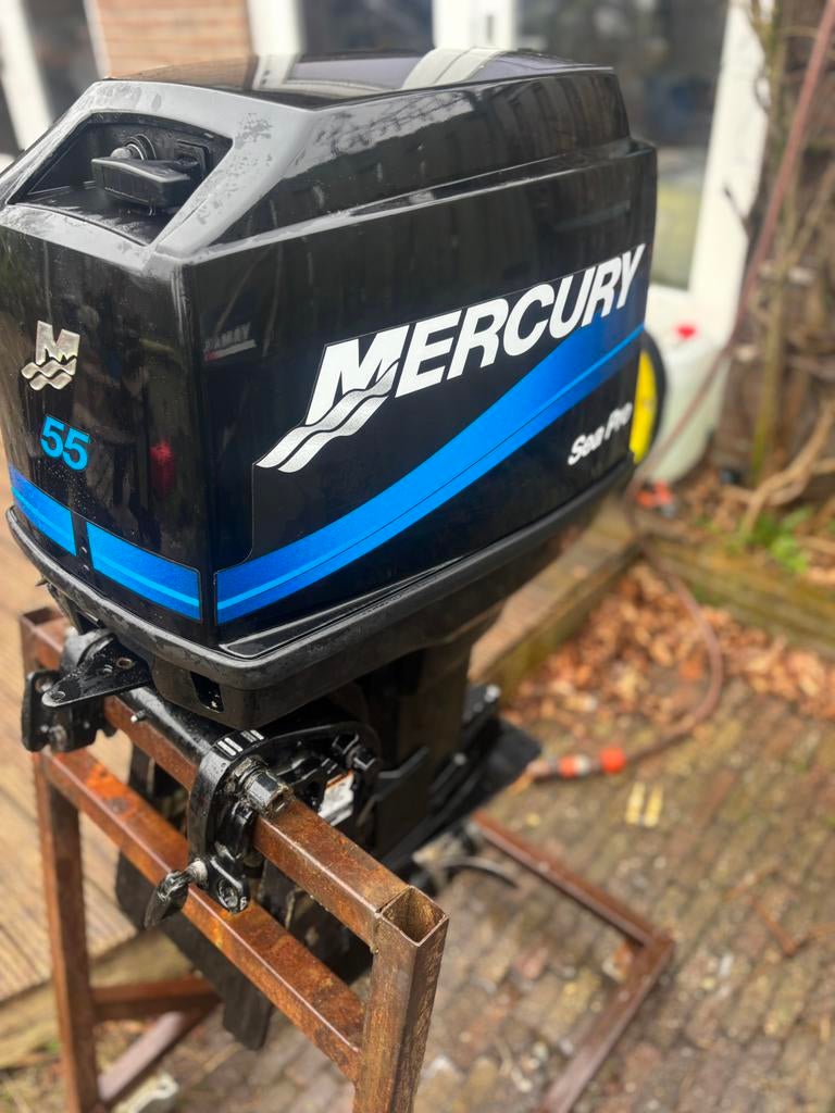 Mercury 55pk seapro kortstaart 2004 2takt. Zeer nette staat., Watersport en Boten, Ophalen, Zo goed als nieuw, Benzine, 30 pk of meer