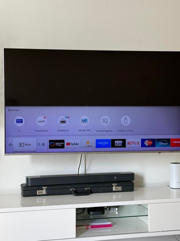 Samsung UE55MU7000 UHD smart tv - werkt perfect, Ophalen, 50 Hz, Zo goed als nieuw, Samsung