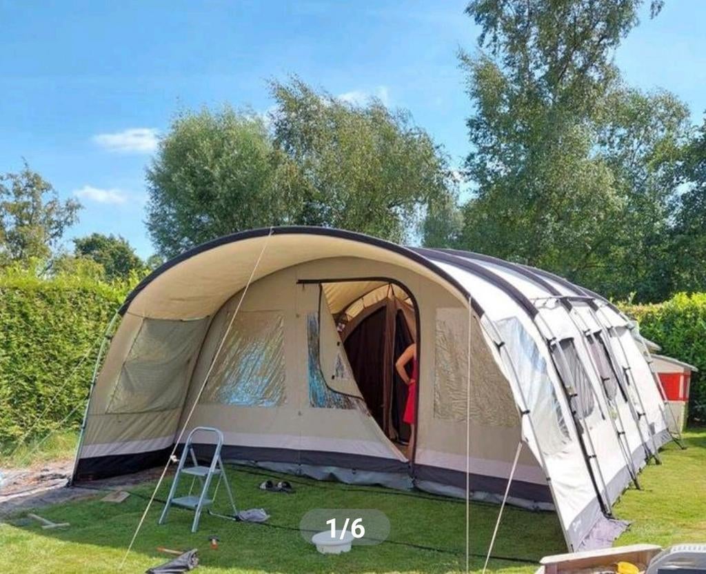 Outwell wolf 7, Caravans en Kamperen, Tenten, meer dan 6, Gebruikt, Ophalen