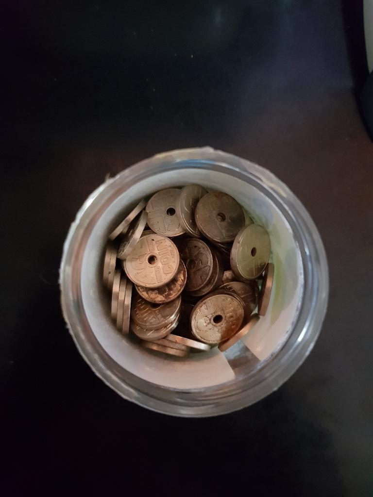 Age coins en profielpenningen voor automaten, Ophalen, Nederland, Munten