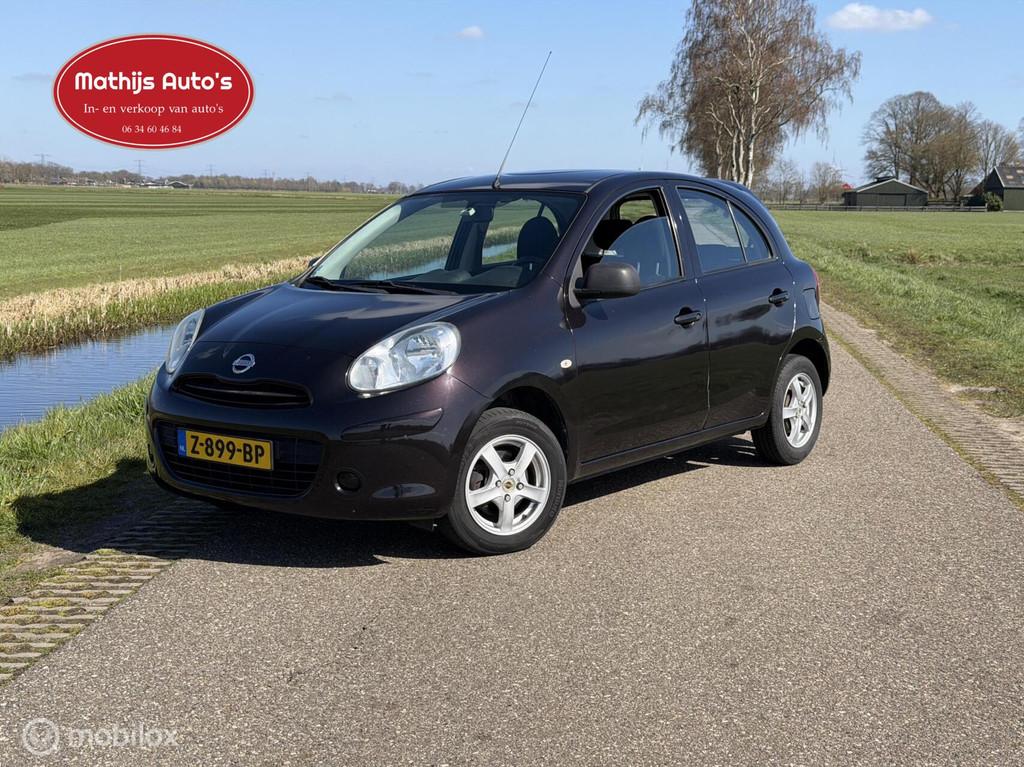 Nissan Micra 1.2 Connect Edition Airco 5 deurs! Nette staat!, Euro 5, Parkeersensor, 31 €/maand, 1198 cc