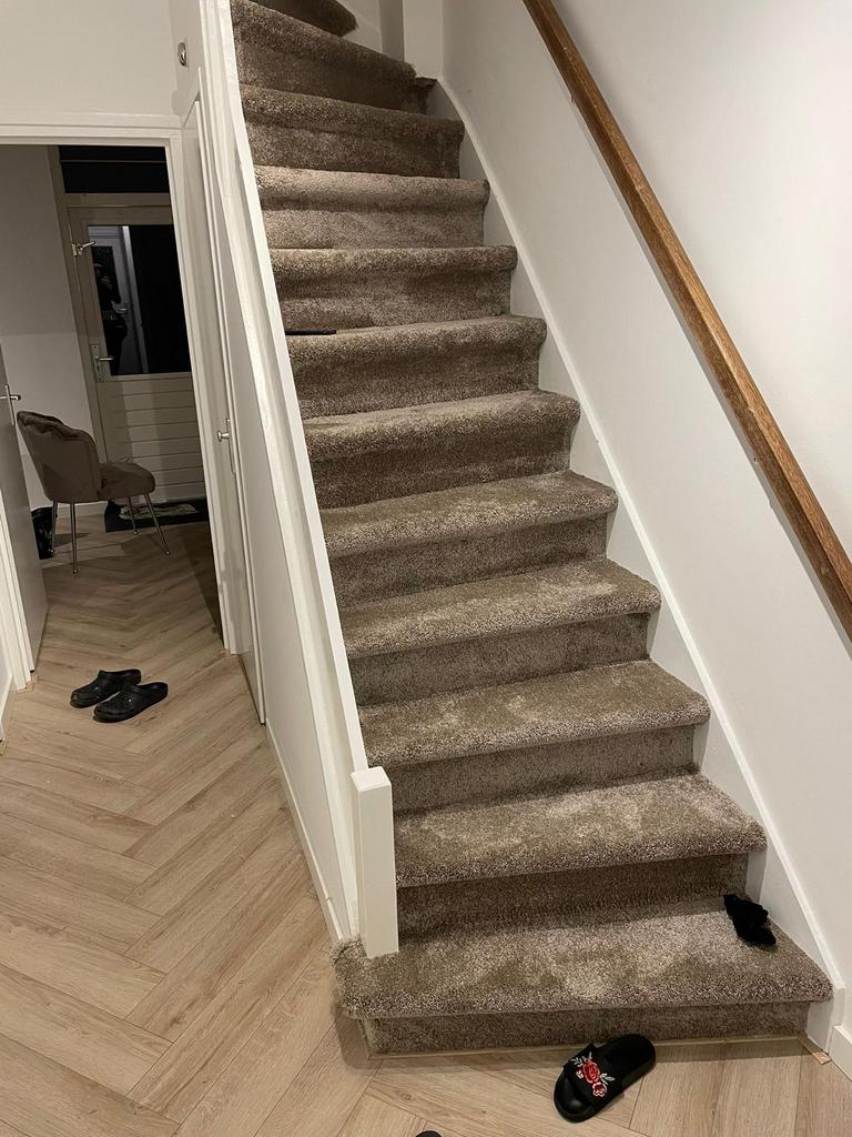 Trapbekleding Tapijt - Vanaf €349 - A-kwaliteit, Ophalen of Verzenden, Nieuw, Crème