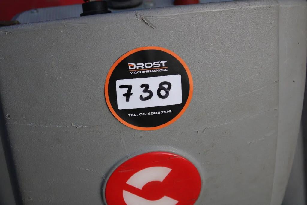 cowloc zit veegmachine elektrische met nieuwe accus